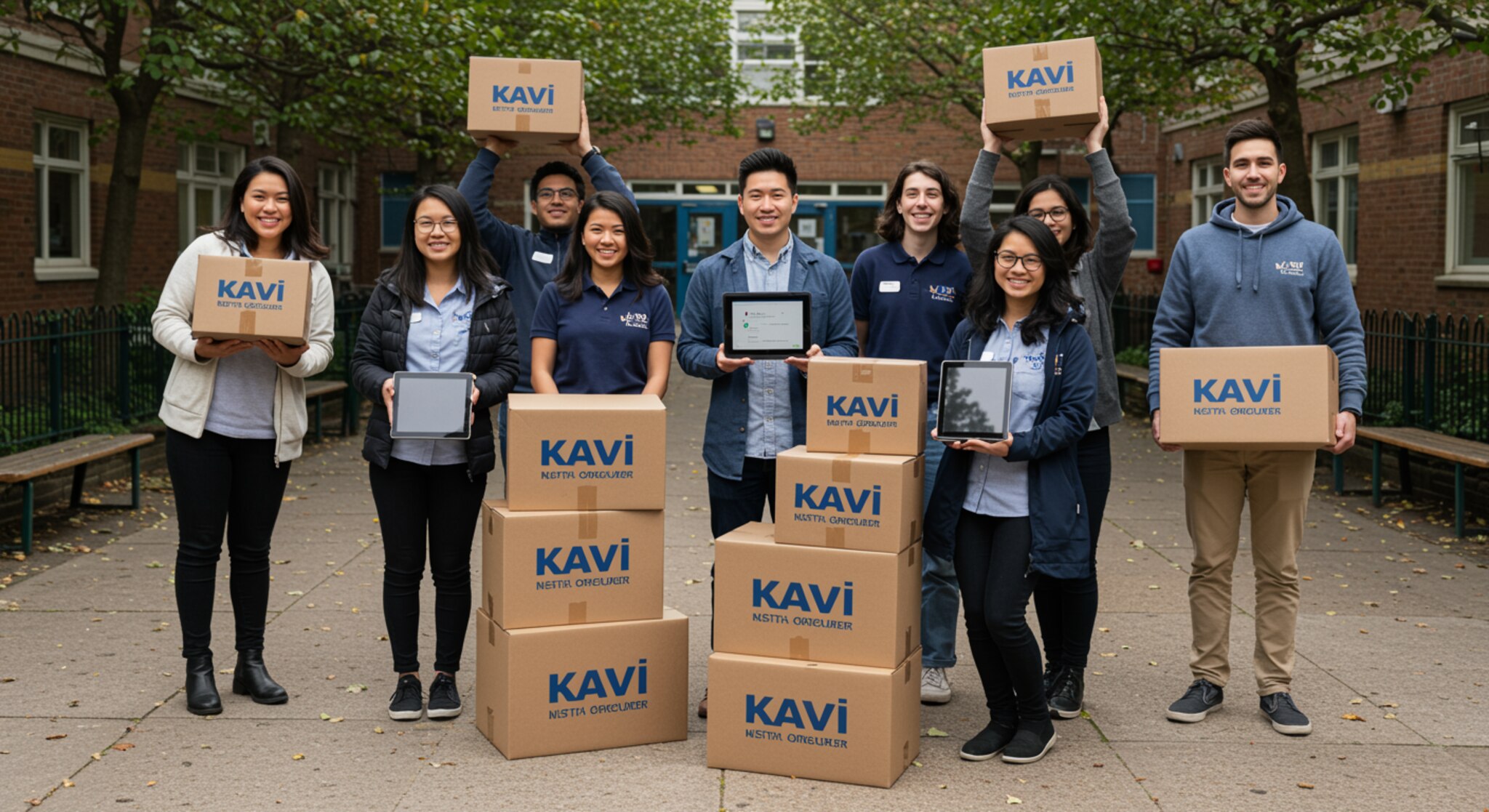 KAVİ YAYIN DAĞITIM Ofis Görünümü